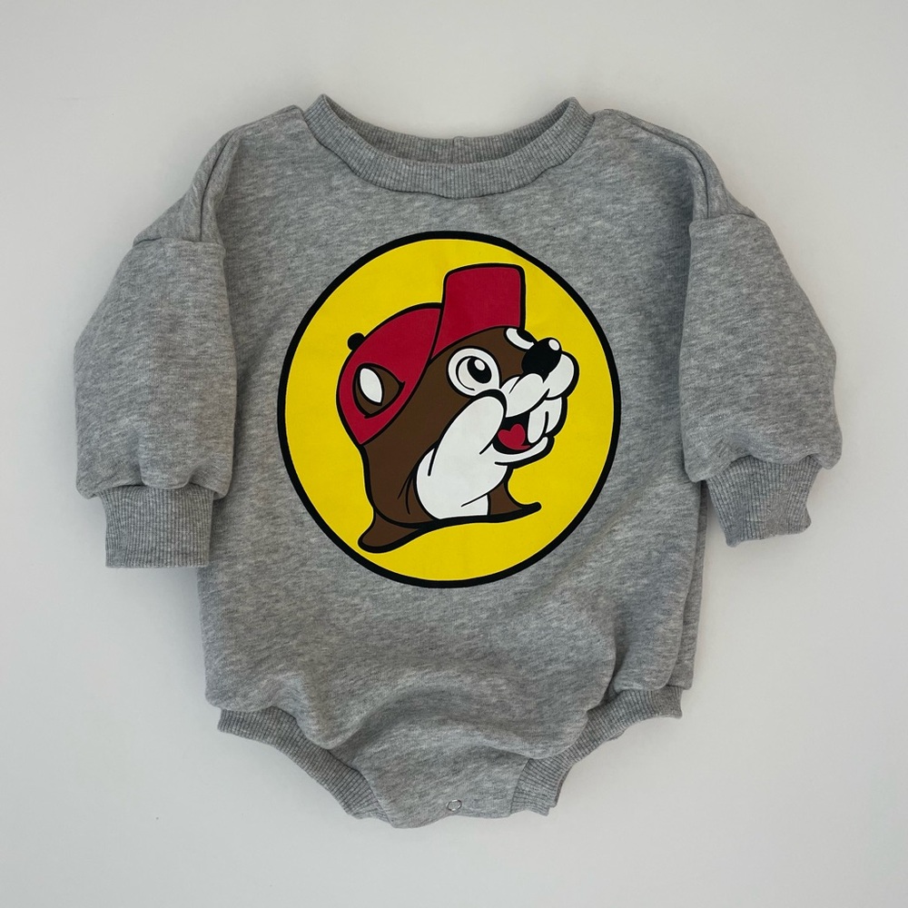 Infant Sweatshirt Romper Size 6-9m